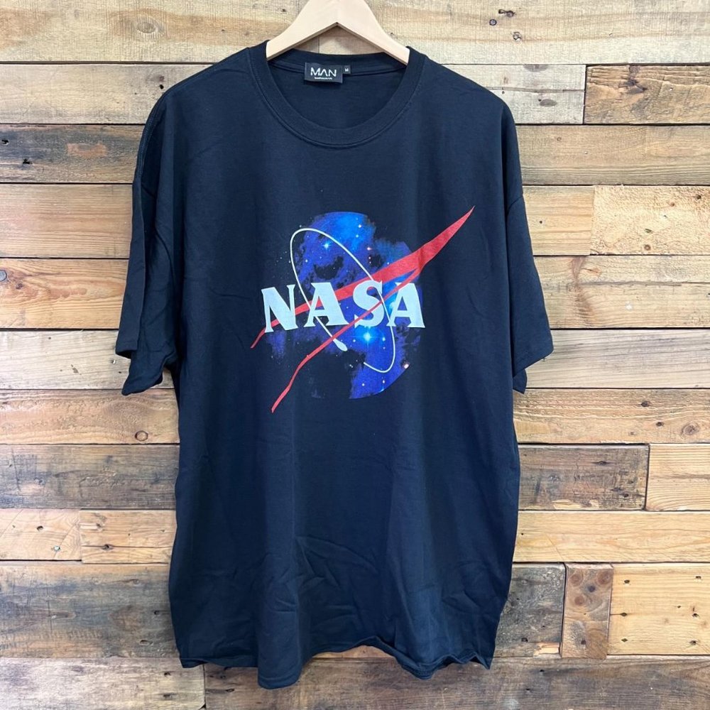 Nasa Logo Black t Shirt Nasa